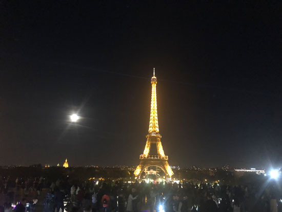Tour de Eiffel by night