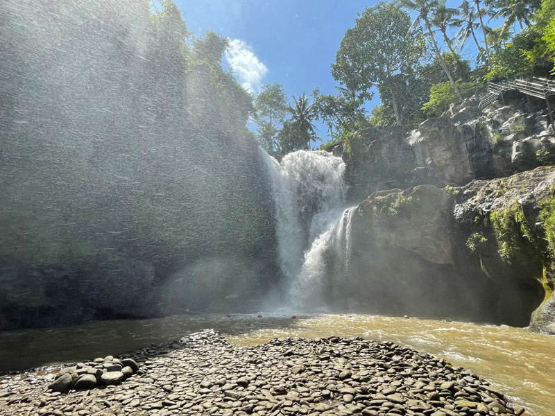 Tegenungan waterval reiservaring Bali