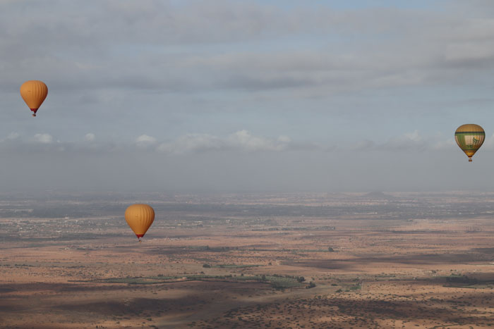 Luchtballonvaart Marokko