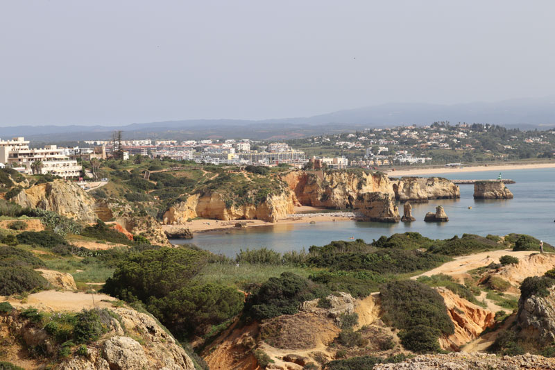 Uitzichtpunt van Lagos Algarve vakantie ervaring
