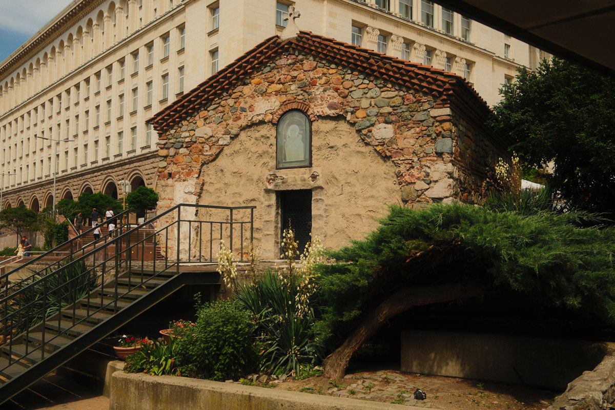 Roman ruins at Serdica in Sofia