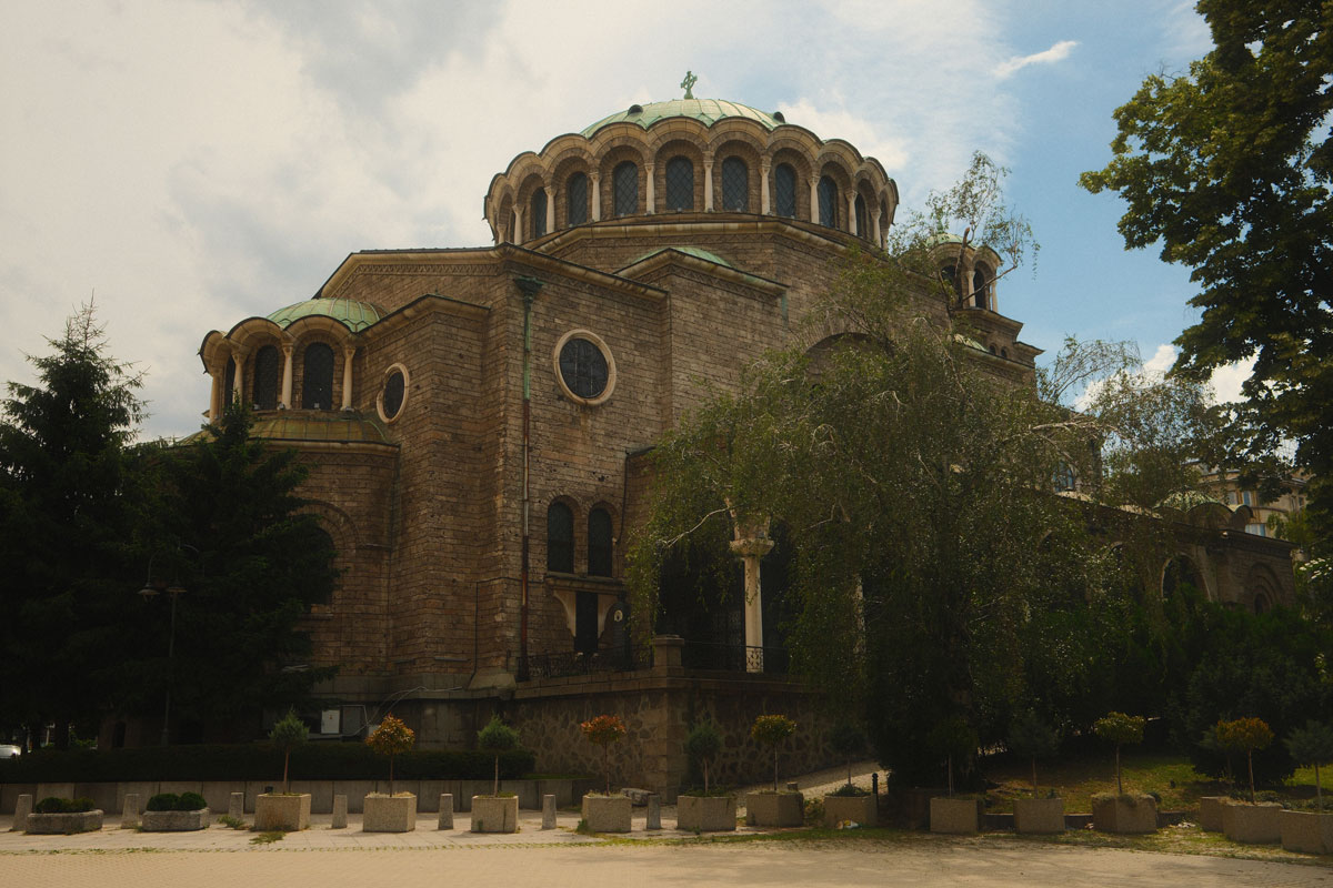 St. Nedelya Cathedral in the centre of Sofia