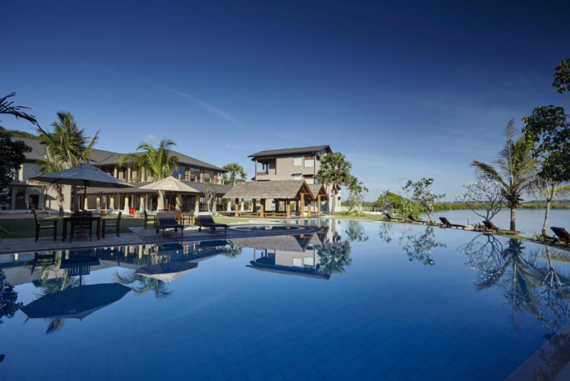 Trincomalee, zon, zee en strand aan de oostkust van Sri Lanka Amaranthe Bay Resort & Spa