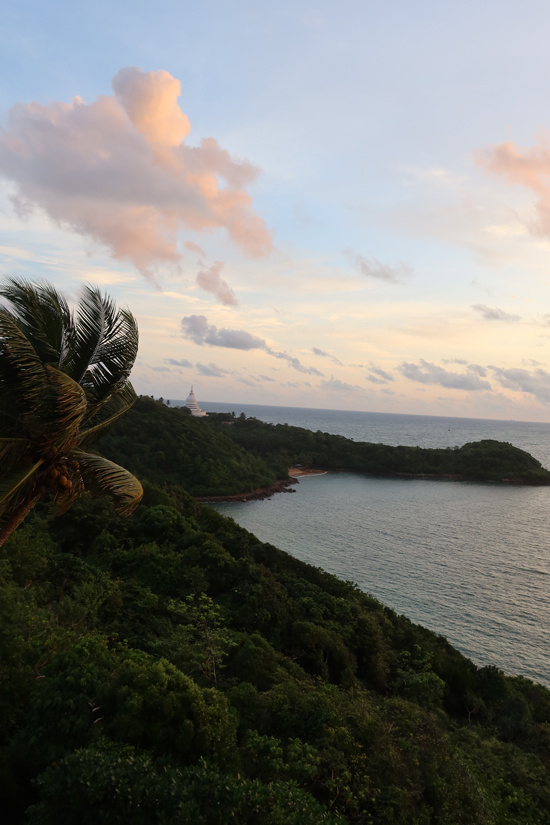 Onze foto’s van Sri Lanka op een rij trimcomalee vuurtoren