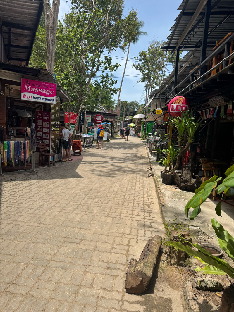 krabi riley beach town